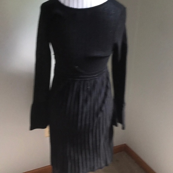 Black Knit Dress - Picture 5 of 6